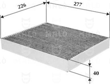 AKRON-MALÒ 1530291 - Filter, interior air carparts-centre.com