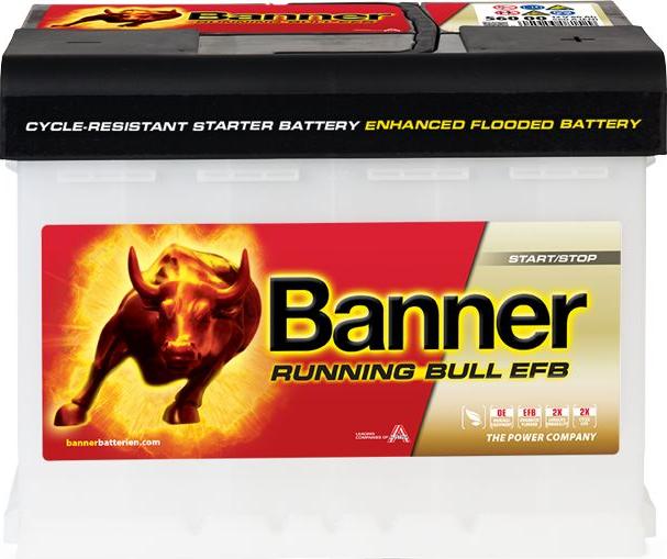 BANNER 012560000101 - Starter Battery carparts-centre.com