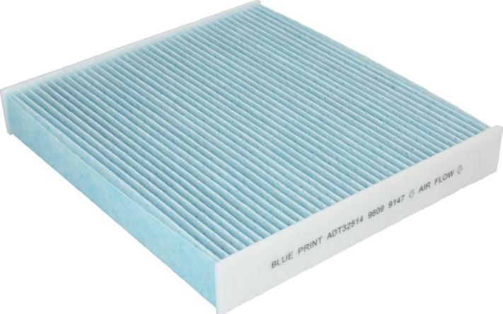 Blue Print ADT32514 - Filter, interior air carparts-centre.com