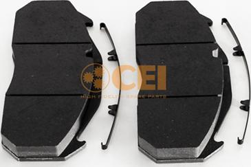 C.E.I. 584.020 - Brake Pad Set, disc brake carparts-centre.com