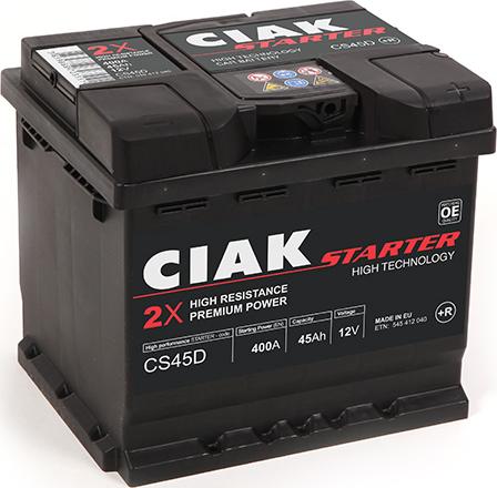 CIAKStarter CS45D - Starter Battery carparts-centre.com