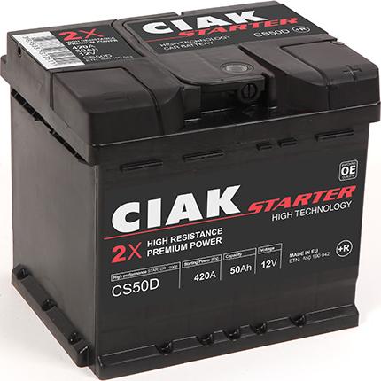 CIAKStarter CS50D - Starter Battery carparts-centre.com