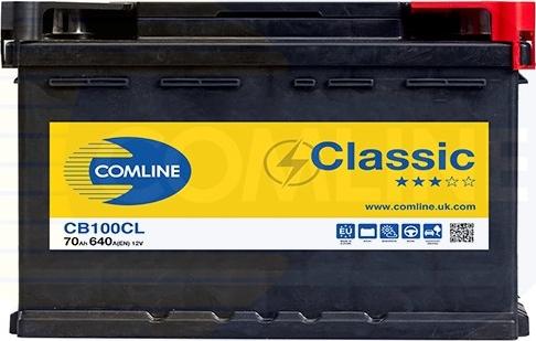 Comline CB100CL - Starter Battery carparts-centre.com