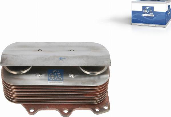 DT Spare Parts 3.14181 - Oil Cooler, engine oil carparts-centre.com