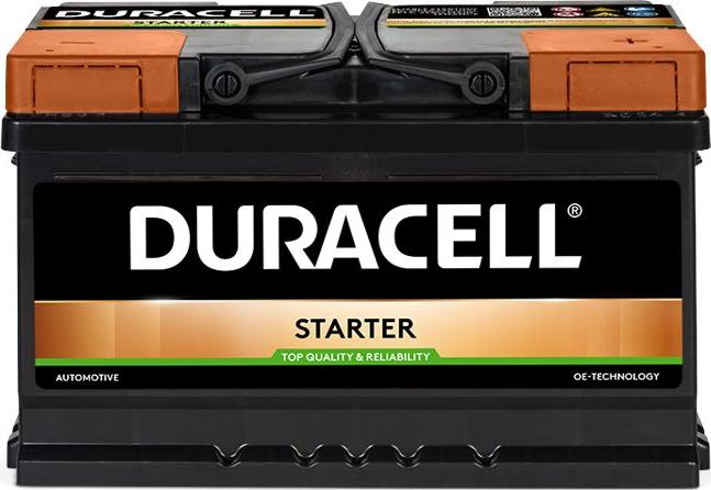 DURACELL 010570440801 - Starter Battery carparts-centre.com
