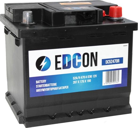 Edcon DC52470R - Starter Battery carparts-centre.com