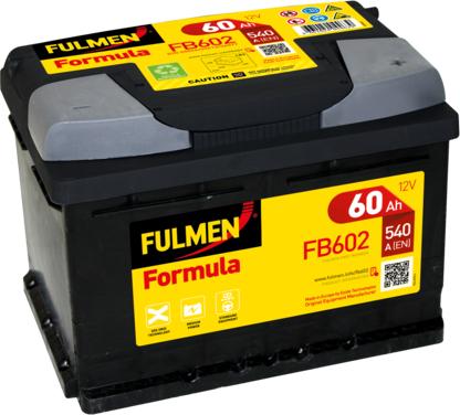 Fulmen FB602 - Starter Battery carparts-centre.com