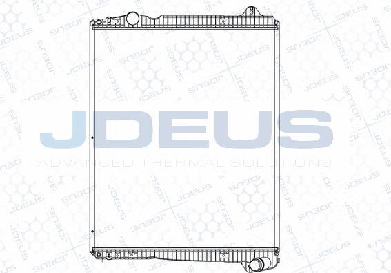 Jdeus M-1410080 - Radiator, engine cooling carparts-centre.com
