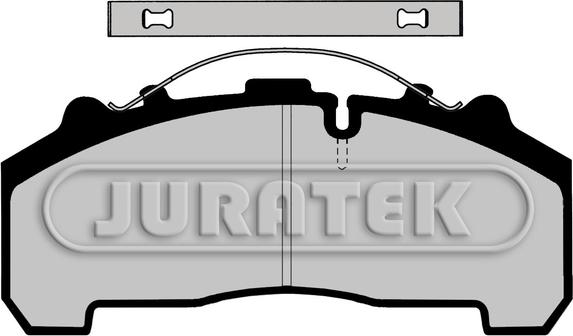 Juratek JCP1000 - Brake Pad Set, disc brake carparts-centre.com