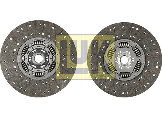 LuK 343 0238 10 - Clutch Disc carparts-centre.com