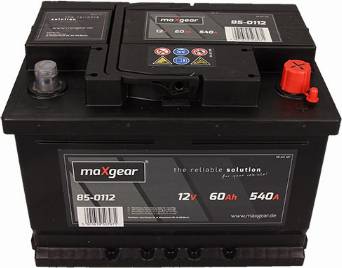 Maxgear 85-0112 - Starter Battery carparts-centre.com