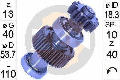 Messmer ZN1555 - Bendix, starter pinion carparts-centre.com