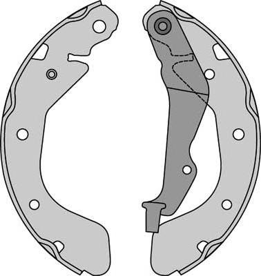 MGA M960 - Brake Shoe Set carparts-centre.com
