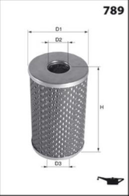 MISFAT HL019 - Hydraulic Filter, steering system carparts-centre.com