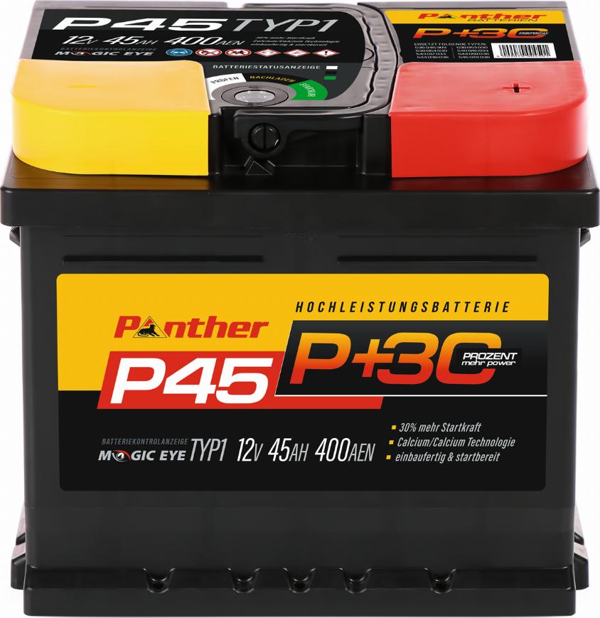 PANTHER SB.P45 - Starter Battery carparts-centre.com
