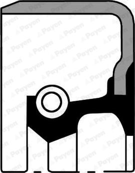 Payen NB967 - Shaft Seal, crankshaft carparts-centre.com