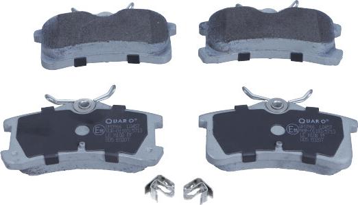 QUARO QP0966 - Brake Pad Set, disc brake carparts-centre.com