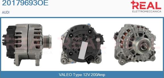 REAL 20179693OE - Alternator carparts-centre.com