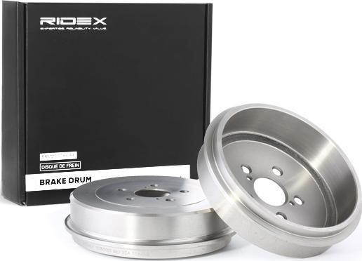 RIDEX 123B0053 - Brake Drum carparts-centre.com