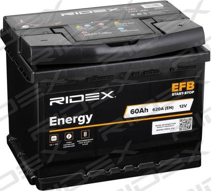RIDEX 1S0026 - Starter Battery carparts-centre.com