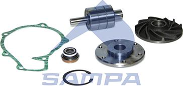 Sampa 020.646 - Repair Kit, water pump carparts-centre.com