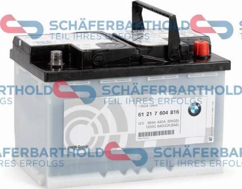 Schferbarthold 415 02 665 01 11 - Starter Battery carparts-centre.com