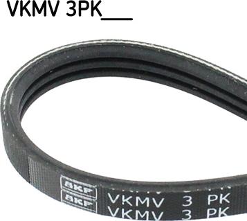 SKF VKMV 3PK850 - V-Ribbed Belt carparts-centre.com