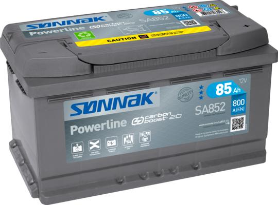 Sonnak SA852 - Starter Battery carparts-centre.com