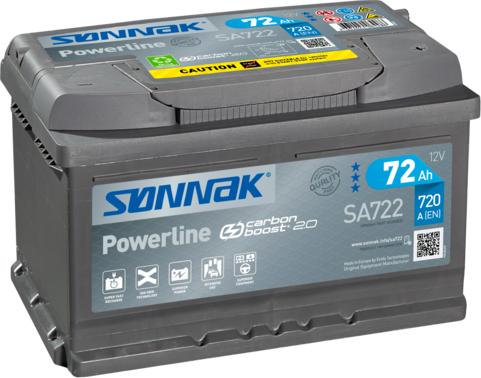 Sonnak SA722 - Starter Battery carparts-centre.com