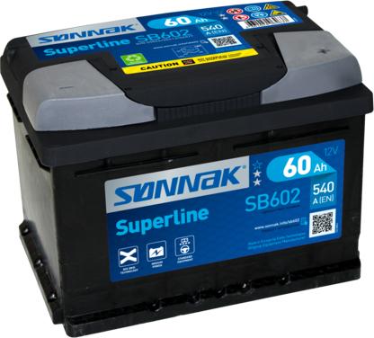 Sonnak SB602 - Starter Battery carparts-centre.com