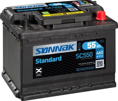 Sonnak SC550 - Starter Battery carparts-centre.com