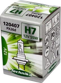 Technika 120407 - Bulb, fog light carparts-centre.com