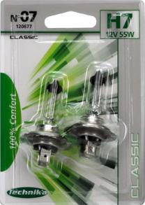 Technika 120677 - Bulb, fog light carparts-centre.com