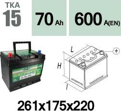 Technika TKA15 - Starter Battery carparts-centre.com