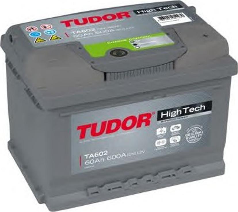 Tudor TA602 - Starter Battery carparts-centre.com