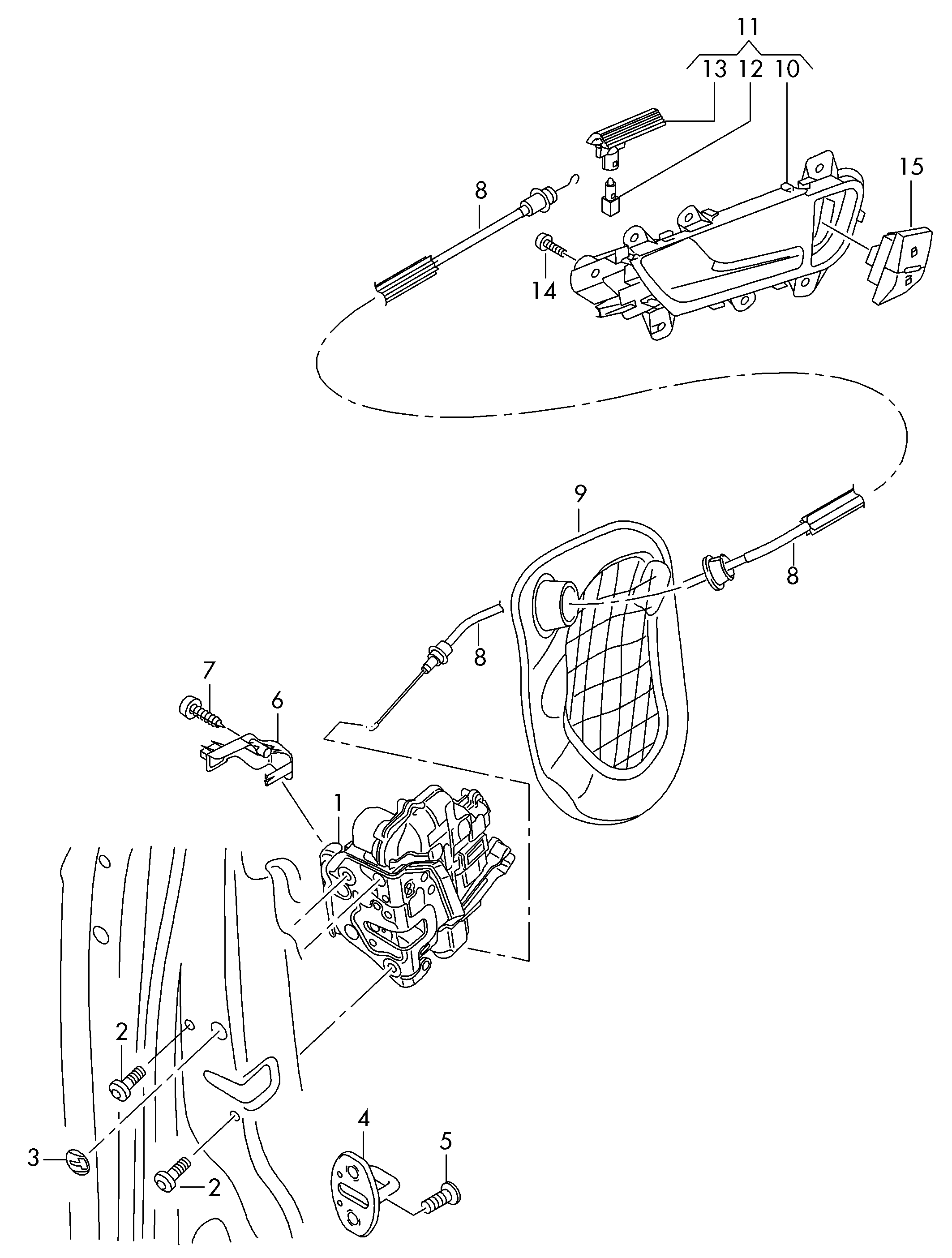 Triclo 133501 - Door Lock carparts-centre.com
